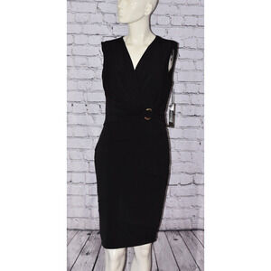 White House Black Market Designer Form Fitting Cocktail Dress Size 10 NEW!!!